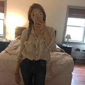 Free people button up